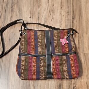Relic Multicolor Floral Patterned Women's Crossbody Bag